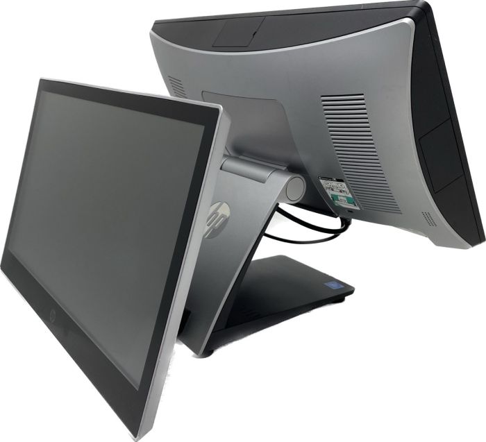 POS-термінал HP RP9 G1 (Все в одному), з Windows. Проц. i3-6100, ОЗУ 8, SSD 120, Два монітори тач 15,6" +14" екран покупця. Б/У як новий