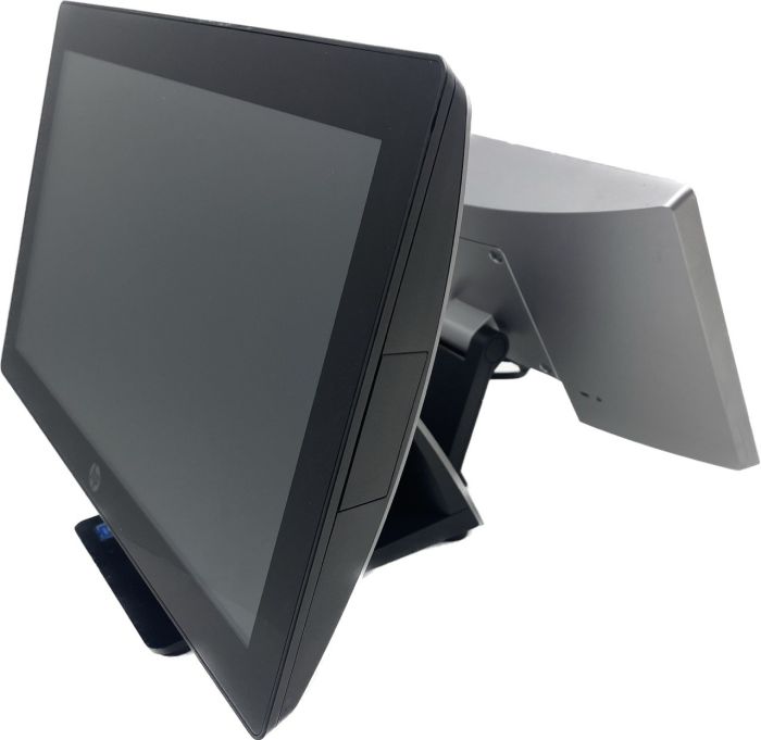 POS-термінал HP RP9 G1 (Все в одному), з Windows. Проц. i3-6100, ОЗУ 8, SSD 120, Два монітори тач 15,6" +14" екран покупця. Б/У як новий