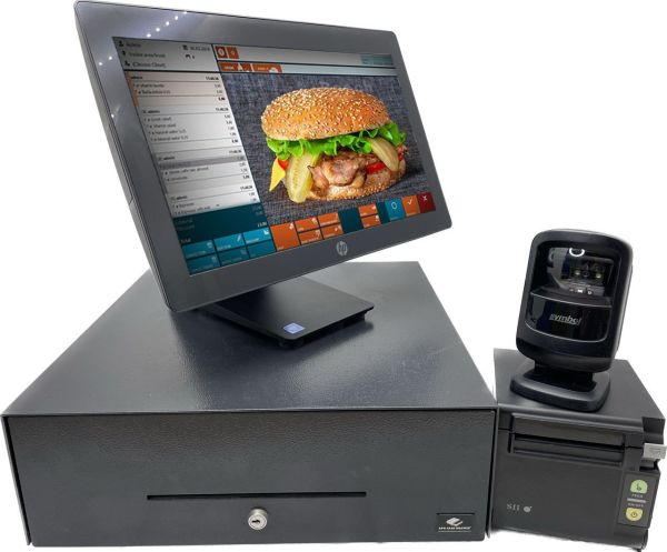 Комплект ПОС для Магазину 1. POS-термінал HP RP9 G1 (Все в одному), з Windows. Проц. intel G3900, Два монітори 15,6" тач. і 14" для покупця. 2.POS-принтер SII RP-D10 usb 80 мм + 3.Касова скриня . Б/У, как новое.