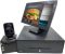 Комплект ПОС в Магазин 1. POS-термінал HP RP9 G1 (Все в одному), з Windows. Проц. intel i3-6100, Два монітори 15,6" тач. і 14" для покупця. 2.POS-принтер SII RP-D10 usb 80 мм + 3.Касова скриня . Б/У, как новое.