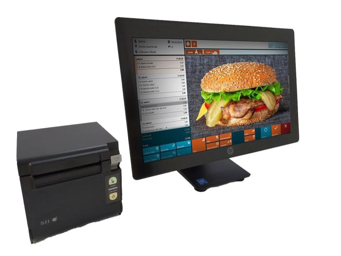 Комплект ПОС з Windows для Салону красоти 1. POS-термінал HP RP9 G1 (Все в одному), з Windows. Проц. intel G3900 , Один монітор 15,6" тач. 2.POS-принтер SII RP-D10 usb 80 мм. Б/У, як нове.