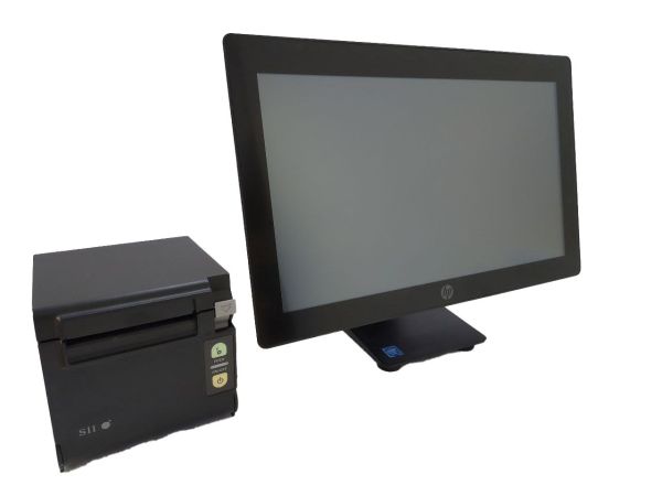 Комплект ПОС з Windows для Салону красоти 1. POS-термінал HP RP9 G1 (Все в одному), з Windows. Проц. intel G3900 , Один монітор 15,6" тач. 2.POS-принтер SII RP-D10 usb 80 мм. Б/У, як нове.