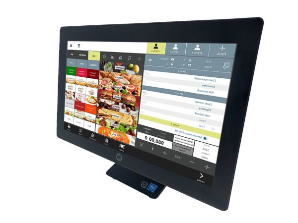 POS-термінал HP RP9 G1 (Все в одному), з Windows. Проц. i5-6500, Один монітор 15,6" тач. Б/У як новий