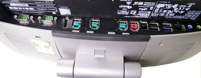 POS-термінал HP RP9 G1 (Все в одному), з Windows. Проц. intel G3900, Два монітори тач 15,6" +14" екран покупця. Б/У як новий